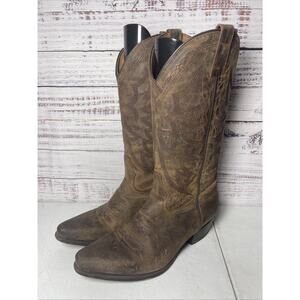 Shyanne Women’s High Western Leather Stitched 10 B Boots